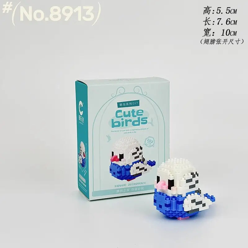Children's Toys Compatible with Lego Cartoon Doll Puzzle Assembled Building Blocks Model Ornaments Stall Blind Box Gift Wholesale