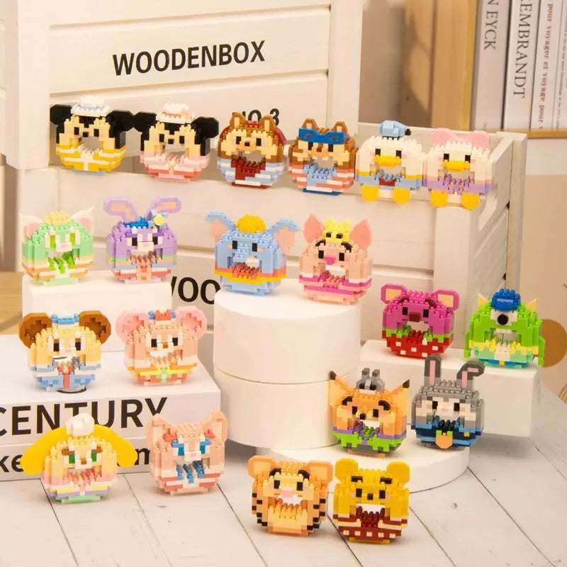 Children's Toys Compatible with Lego Cartoon Doll Puzzle Assembled Building Blocks Model Ornaments Stall Blind Box Gift Wholesale